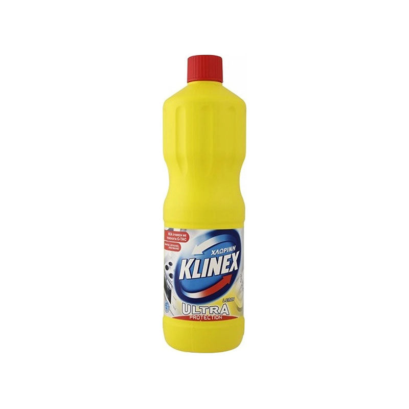 Klinex Ultra Protection Παχύρρευστη Χλωρίνη με Άρωμα Lemon 750ml 15τ (5201028094209)