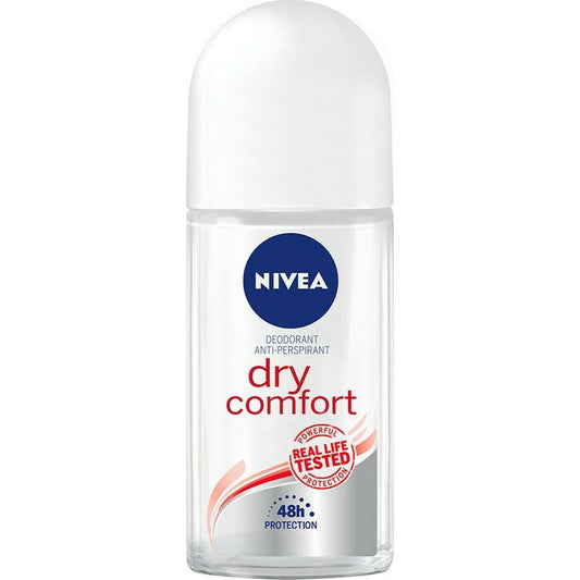 Nivea Dry Comfort Anti-perspirant Αποσμητικό 48h σε Roll-On 50ml 12τ (42419365)