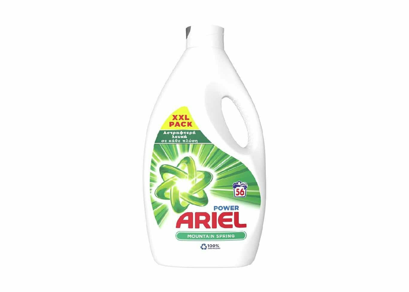 Ariel Liquid Laundry Detergent 56 Measures Power Mountain Spring 4t (8006540119853)