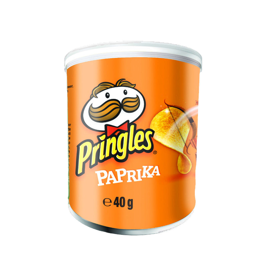 Pringles Potato Chips with Paprika Flavor 40gr 12t (5053990161607)