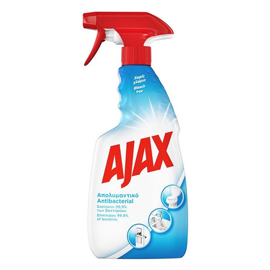 Ajax Καθαριστικό Spray Γενικής Χρήσης με Απολυμαντική Δράση 500ml 12τ (8718951277755)