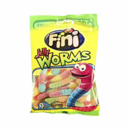 Fini Sour Worms 100gr 12t (8410525116711)