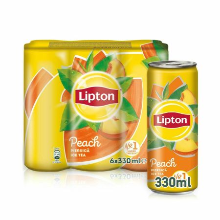 Lipton Κουτί Ice Tea Ροδάκινο Χωρίς Ανθρακικό 6x330ml 4σ (5201156029876)
