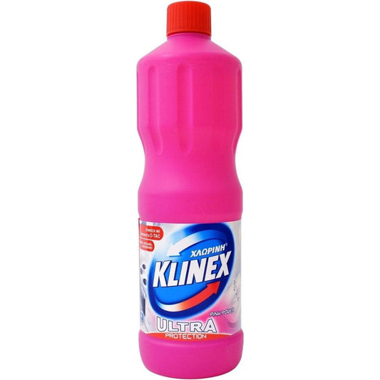 Klinex Ultra Protection Thick Liquid Chlorine with Pink Power Scent 1.25lt 12t (5201028540324)