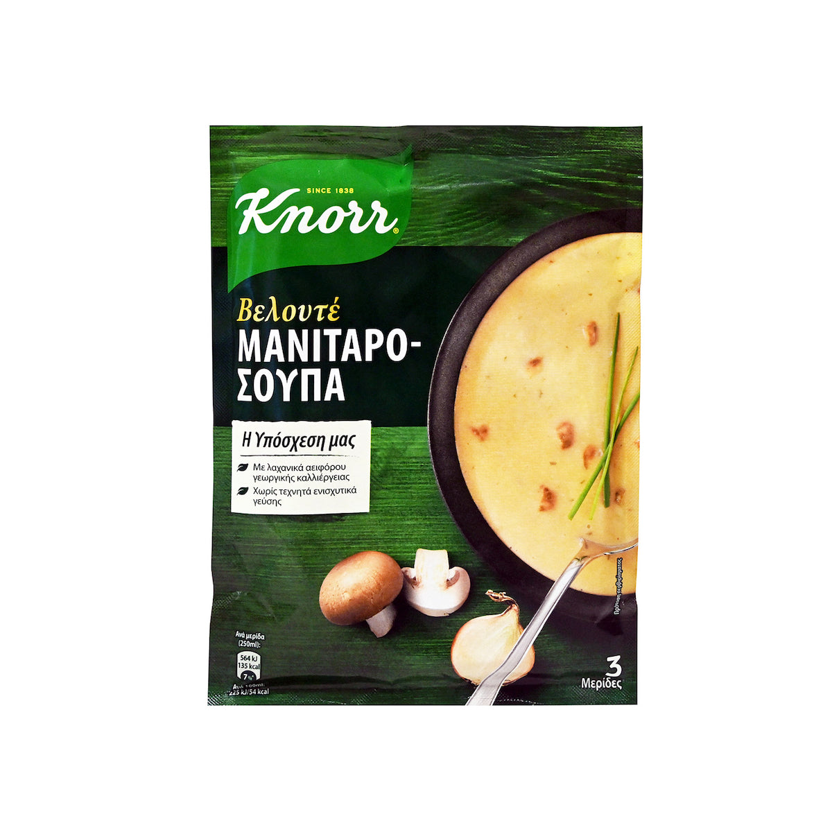 Knorr Σούπα Μανιταριών Βελουτέ 85gr 15τ (8720182065964)