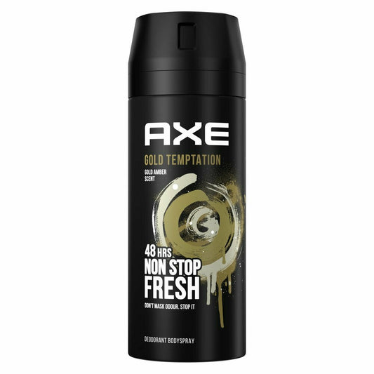 Ax Gold Temptation Gold Amber Non Stop Fresh Deodorant 48h in Spray 150ml 6t (8720181030222)
