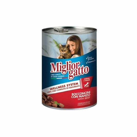 Morando Miglior Gatto Wellness Beef 405gr (8007520012126)