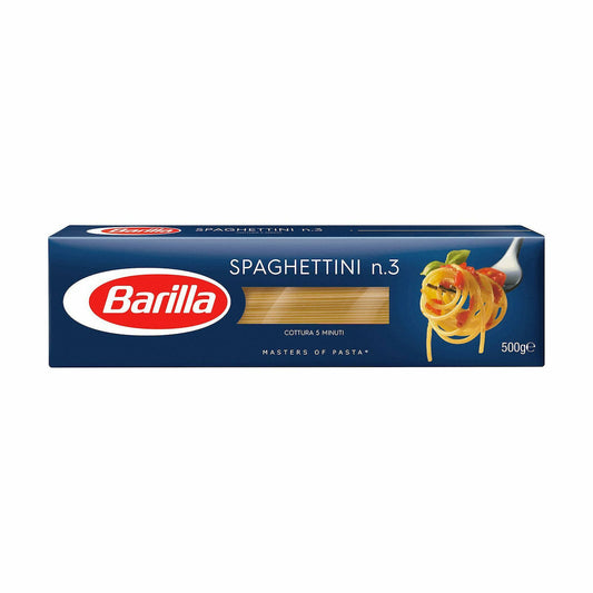 Barilla No3 Spaghetti 500gr 15t (8076800195033)