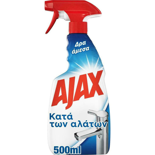 Ajax Καθαριστικό Spray Κατά των Αλάτων 500ml 12τ (8718951147010)