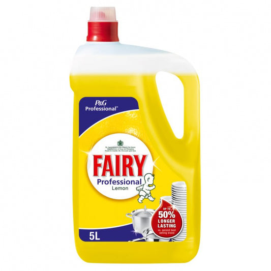 Fairy 5lt Επαγγελματικό Υγρό Πιάτων με Άρωμα Λεμόνι (8001841842608)