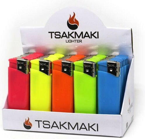 Αναπτήρας Πολύχρωμος Tsakmaki 25 τμχ (Διάφορα Χρώματα) (5213000720365)