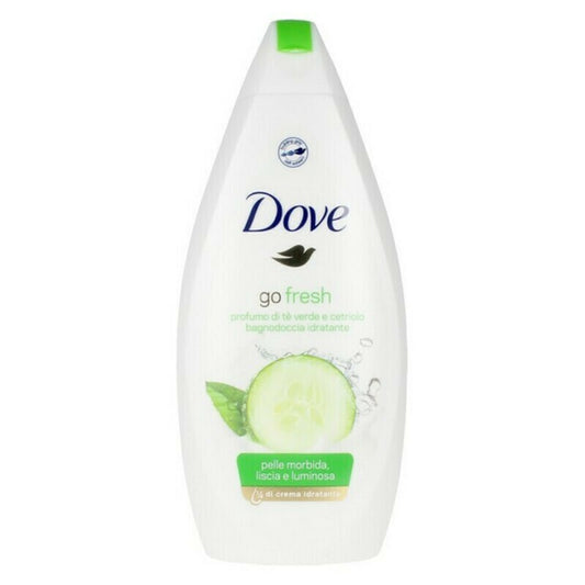 Dove Go Fresh Cucumber &amp; Green Tea Creamy Foaming Shower Gel 250ml 12t (8712561610438)