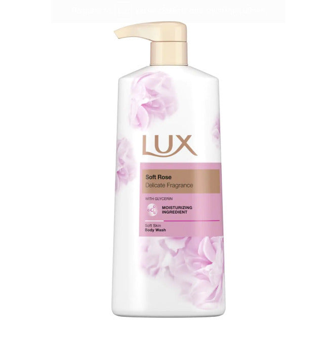 Lux Soft Rose Creamy Shower Gel 600ml 12t (8720181236655)