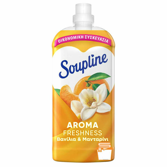 Soupline Fabric Softener 40 Measure Freshness with Vanilla &amp; Tangerine Scent 12t (8718951510319)