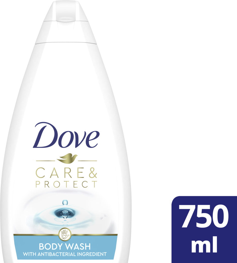 Dove Αφρόλουτρο 750ml Care & Protect Κρεμώδες 12τ (8720181111488)