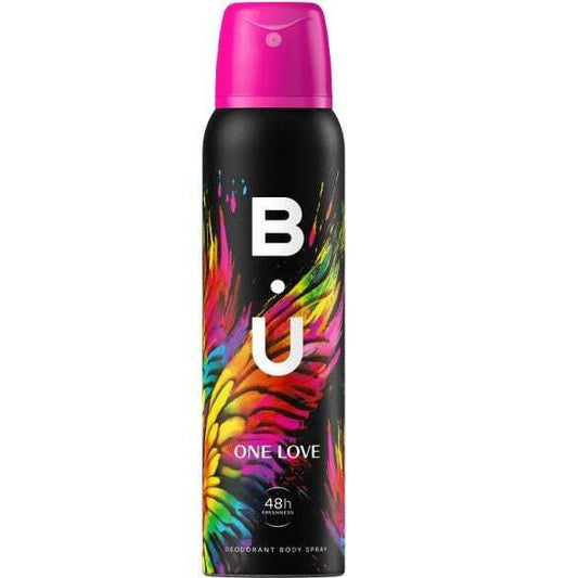 BU One Love Deodorant 48h in Spray 150ml 6t (5201314153191)
