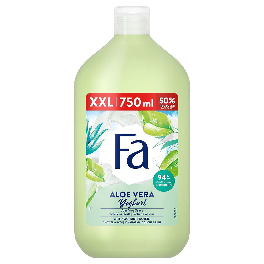 Fa 750ml Yoghurt & Aloe Vera Αφρόλουτρο σε Gel 6τ (9000101695861)