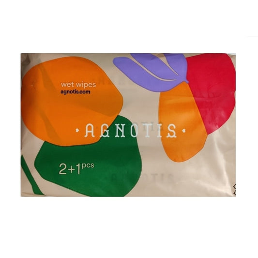 Agnotis Baby Wipes Hypoallergenic without Parabens &amp; Alcohol 3x50pcs (5200126420811)
