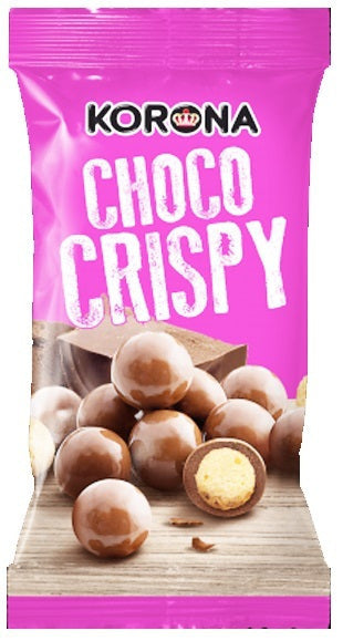 Korona Choco Crispy Σοκολατάκια Γάλακτος 40gr (3800205517405)