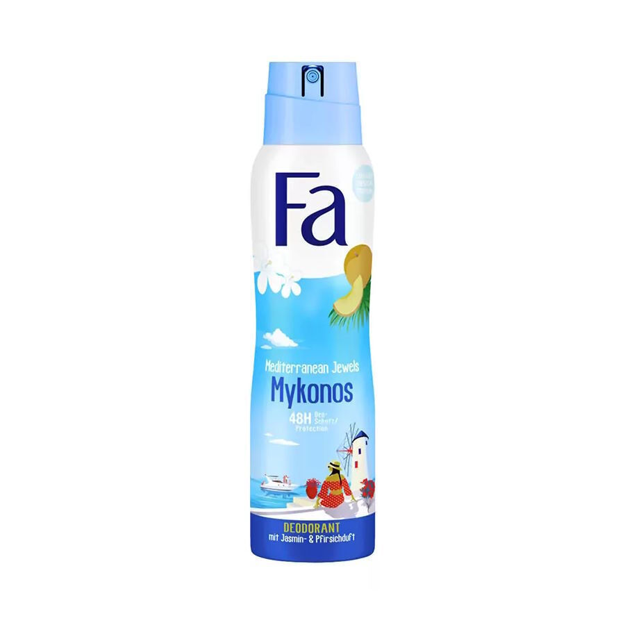 Fa Mediterranean Jewels Athens Αποσμητικό 48h σε Spray 150ml 6τ (4015100742770)