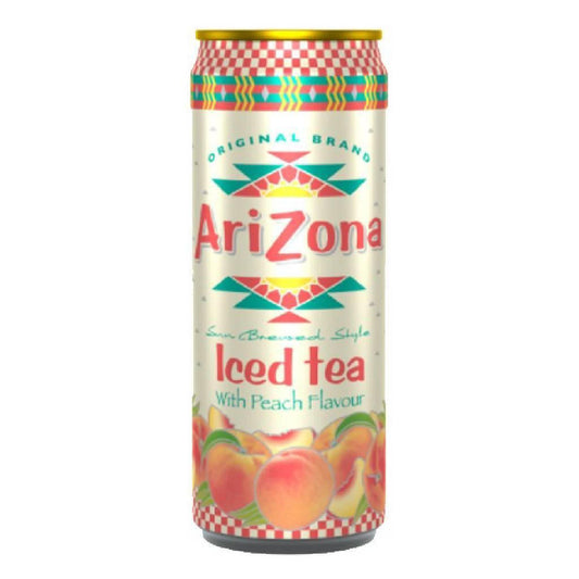 Arizona Κουτί Ice Tea Ροδάκινο Χωρίς Ανθρακικό 24x330ml (0613008756246)