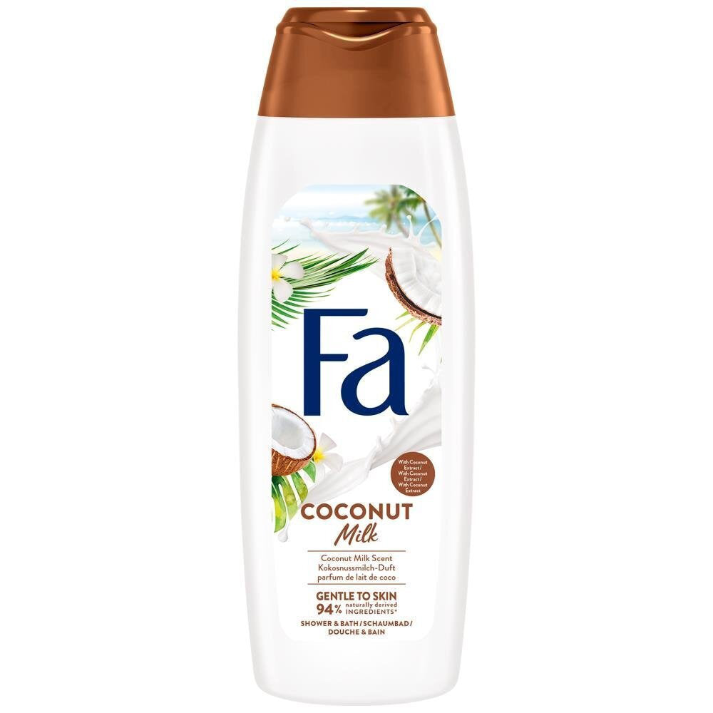 Fa 750ml Coconut Milk Caring & Fresh Cream Bath 12τ (5201143734639)