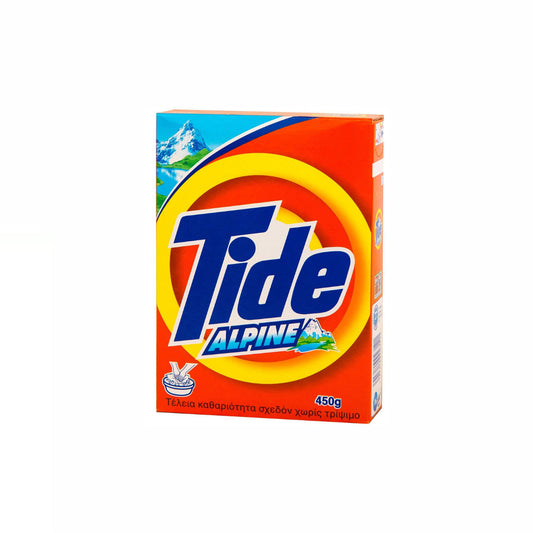 Tide Powdered Laundry Detergent for Hand Washing Alpine 0.45kg 18t (5413149027121)