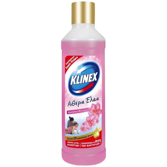 Klinex Essential Oils Liquid Floor Cleaner with Disinfectant Action Spring Bouquet 1lt 12t (8710447432785)