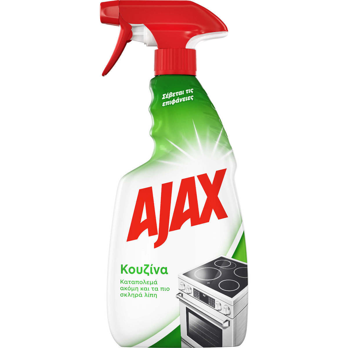 Ajax Grease Cleaner Spray 500ml 12t (8718951277632)