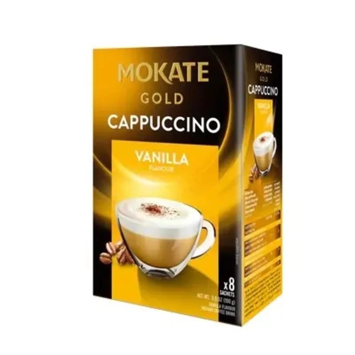 Mokate Gold Cappuccino Βανίλια 12.5grx8 (5900649052819)