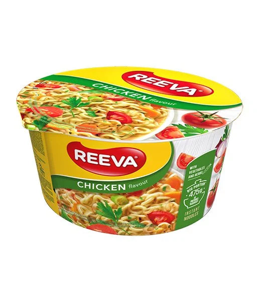 Reeva Noodles Bowl με Κοτόπουλο 75gr 24τ (4820179253313)
