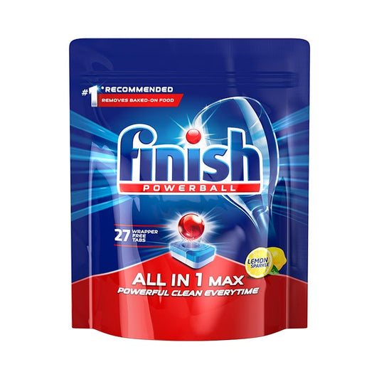 FINISH ΚΑΨΟΥΛΕΣ ΠΛΥΝΤ. ΠΙΑΤΩΝ 27ΤΕΜ ALL IN 1 MAX ΛΕΜΟΝΙ 6τ (5201347172787)
