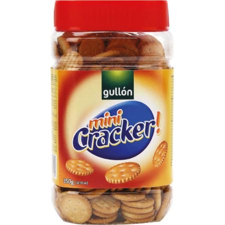 Gullon Crackers Mini Salt 350gr 12τ (8410376014051)