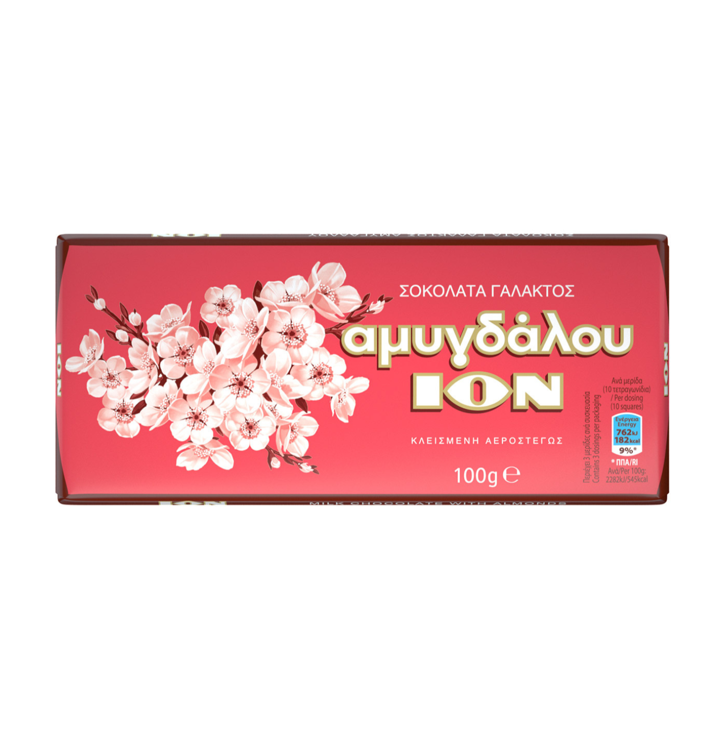 ΣΟΚ. ION ΑΜΥΓΔΑΛΟΥ 100ΓΡ 10τ (5012501022097)