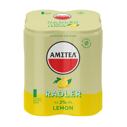 Μπύρα Amstel Radler κουτι 4X330ml 6σ. (5201261203192)