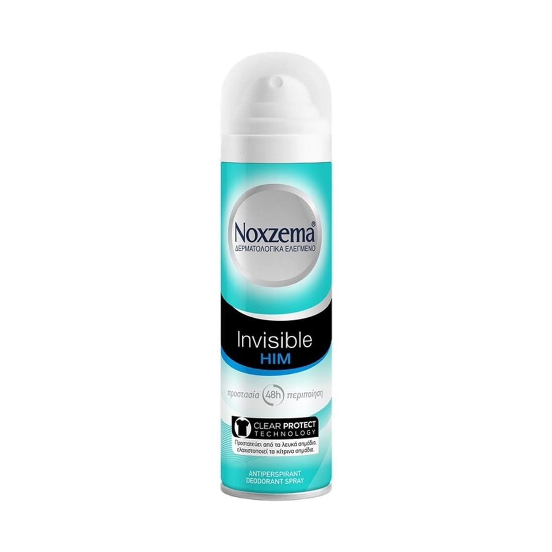 Noxzema Invisible Him Deodorant Spray 150ml 6s (5201314081722)