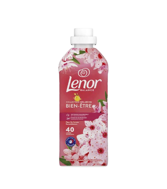 Lenor Μαλακτικό Ρούχων 40 Μεζούρες με Άρωμα Balance Cherry Blossom 840ml 6τ (8700216316910)