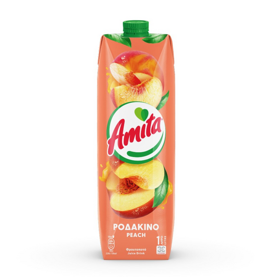 AMITA ΧΥΜΟΣ ΡΟΔΑΚΙΝΟ 1L 12τ (5201005001688)