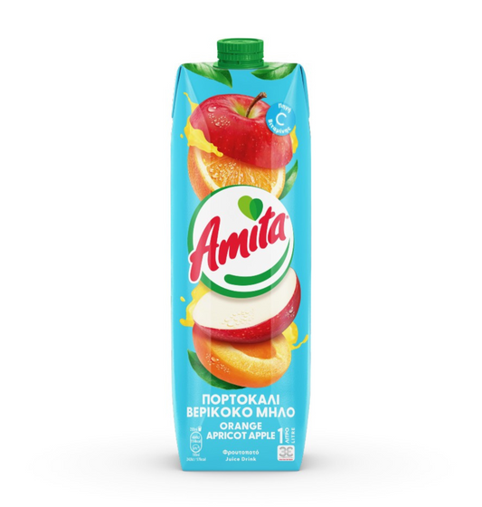 AMITA ΧΥΜΟΣ ΠΟΡΤ-ΒΕΡ-ΜΗΛ 1L 12τ (5201005174153)