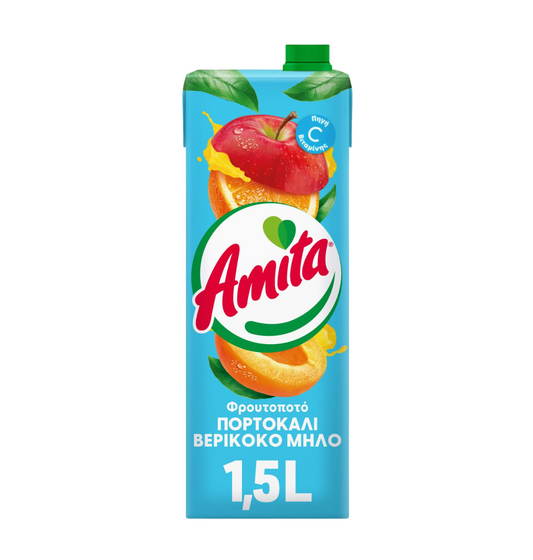 AMITA ΧΥΜΟΣ ΠΟΡΤ-ΒΕΡ-ΜΗΛ 1.5L 8τ (5201005080171)