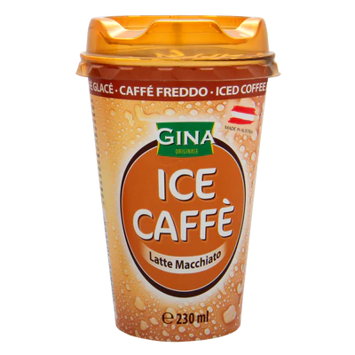 Gina Ice Coffee Latte Machiato 230ml 10τ (9002859103995)