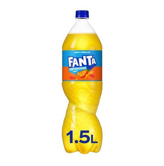 Fanta Blue Bottle Orange Juice Without Carbonation 1.5lt 6t (1001035400)