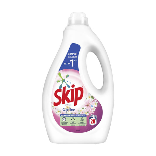 SKIP Liquid Laundry Detergent with Cajoline Scent 28 washes 5m (8720181426216)