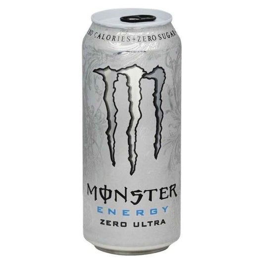 Monster Ultra Box Energy Drink White Carbonated Without Sugar 500ml 24t (5060337501125)