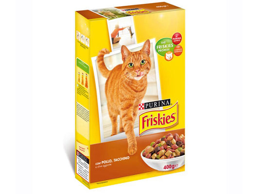 Friskies Κροκέτα Με Κοτόπουλο & Γαλοπούλα 400gr 20τ (3010470153981)