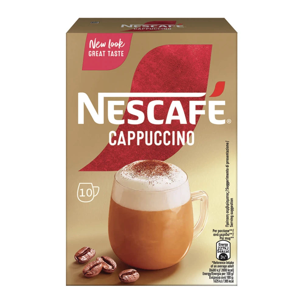 Nescafe Gold Cappuccino Sweet 10 Envelopes x 14gr 6t (3033710047765)