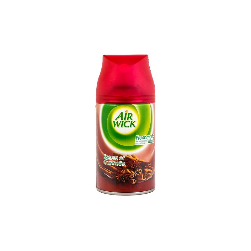 Airwick Ανταλλακτικό Αποσμητικό Χώρου Cinamon Spice 250ml 4τ (3059943021181)