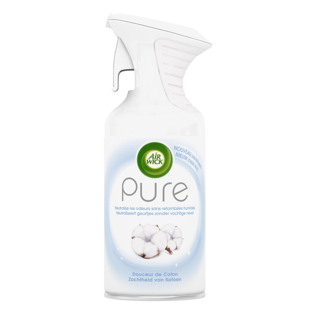 Airwick Room Freshener Pure Soft Cotton 250ml 6t (3059943023161)