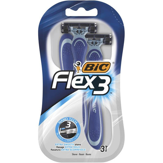Bic Ξυραφάκια Αντρικά Comfort Flex 3 3τμχ (3086123363786)