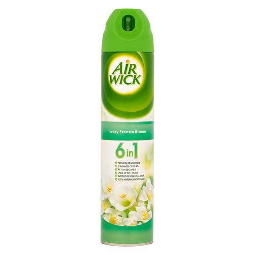 Airwick Αρωματικό Spray Ivory Freesia Bloom 240ml (5011417554432)